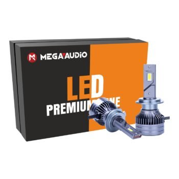 MegaAudio H4 6000K Car LED Integrated Headlamp