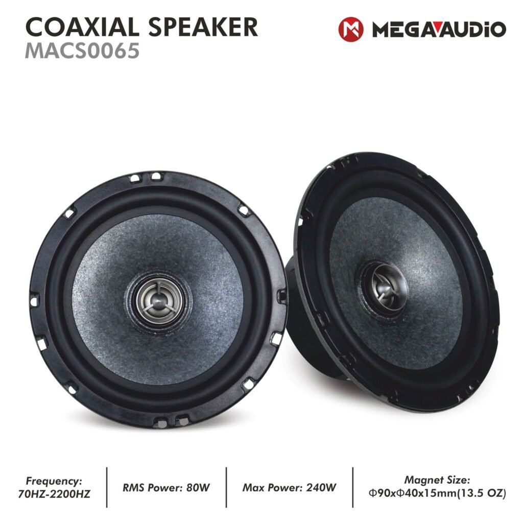 Mega Audio Coaxial Speaker MACS0065 – Basston
